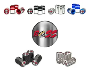 Wheel Valve Covers for Cars Sports Edition